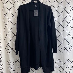 Black cardigan